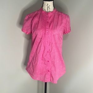 St Johns Bay Womens Pink Blouse -B10